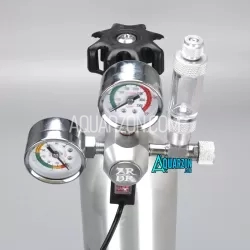 ZRDR Pro CO2 Regulator Dual Gauge + Solenoid + Aus Plug + 3 Years Aquarzon Warranty Protection