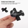 Strong Suction Cup Holder for Egg Crate Grid Divider Separator